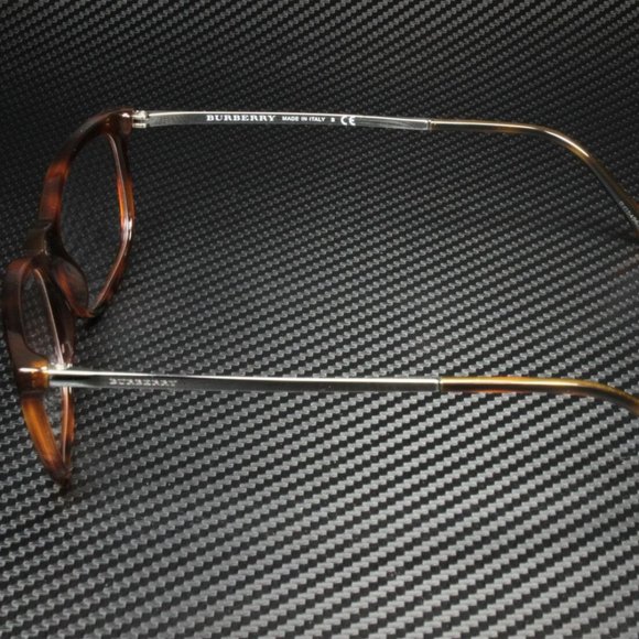 Burberry Light Tortoise 55m Eyeglasses - Picture 2 of 5